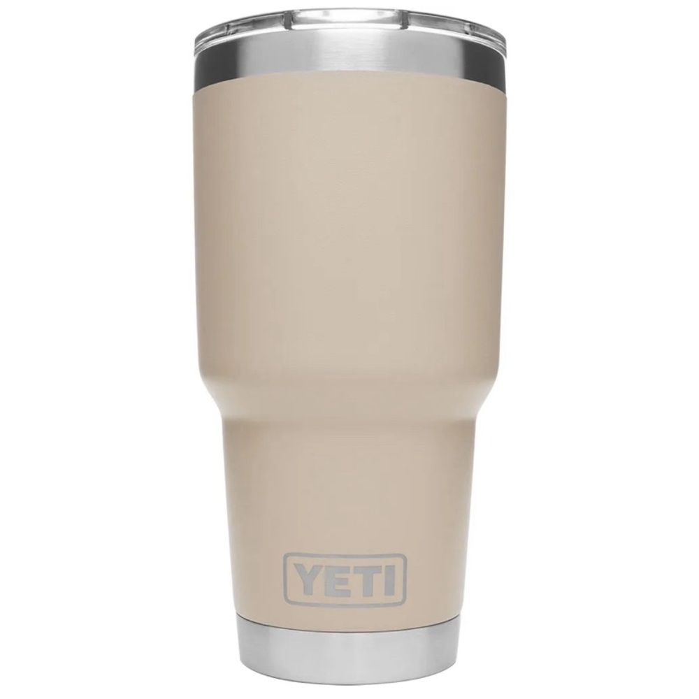 Yeti Rambler 30oz Tumbler DISCONTINUED COLOR -Sand. Released in 2019